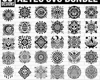 Aztec Svg Bundle, Southwestern Elements Svg, Tribal Pattern Svg, Aztec Pattern Svg, Aztec Elements Svg, Western Svg, Tribal Cut File