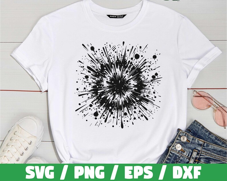 Explosion Svg Bundle, Explosion Silhouette, Explosion Cricut, Explosion ...