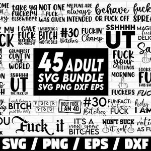 Adult Svg Bundle, Adults svg, Rude svg, Crafting Bundle, Adult quotes svg, Savage svg, Funny svg bundle, bitch svg, Middle Finger Svg