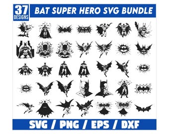 Superhero svg bundle, Bat Superhero svg, bat svg, super svg, Superhero Cut File, Superhero png, superhero Silhouette, Super Hero Bat Svg