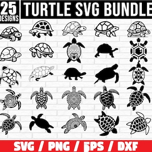 Schildkröten-Svg-Bundle, Meeresschildkröten-Svg, süße Meeresschildkröten-Svg, Baby-Schildkröten-Svg, Schildkröten-Cricut, Meeresschildkröten-Schnittdateien, Schildkröten-Silhouette