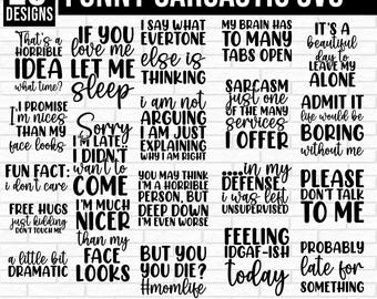 Sarcastic Svg Bundle, Sarcasm SVG bundle, Funny Quotes Svg ,Sarcastic Svg Bundle, Sarcastic Sayings Svg Bundle, Sarcastic Svg, Dxf Eps Png