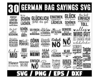 Duitse tas gezegden SVG bundel, Duitse gezegden plotter Svg bundel, Busenfreundin svg, jute tas plotten svg, grappige uitspraken, Duitse plotter