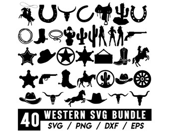 Westerse Svg, cowboy Svg, cowboyhoed Svg, cowboy Svg bundel, westerse vrouwen Svg, cowboy silhouet Svg, cowgirl Svg