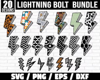 Lightning Bolt Svg, Lightning Cricut Cut Files, Lighting Bolt Svg ...