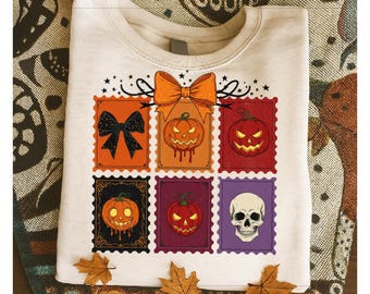 Retro Halloween Png, Halloween Cat Ghost Pumpkin Png, Vintage Halloween Png, Girly Halloween Png, Spooky Season Png, Black Cat Png, Fall Png