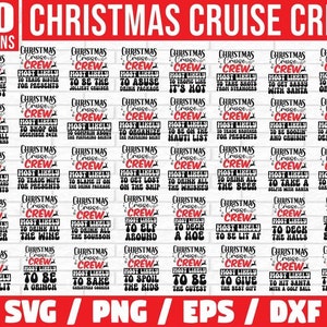Christmas Cruise Crew Svg Bundle, Family Christmas Cruise 2023 Svg, Matching Family Cruising Svg, Most Likely Cruise, Most Likely svg