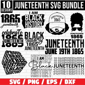 Juneteenth SVG PNG Bundle, Juneteenth Sublimation PNG, Free-ish, Black History SVG PNG, Juneteenth ist mein Unabhängigkeitstag, Juneteenth SVG
