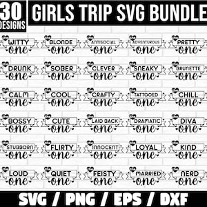 Girls trip SVG Bundle, Girls weekend SVG, Family Vacation svg, Girls Trip Shirt svg, Best Friends svg, Travel svg bundle, Cruise shirt svg