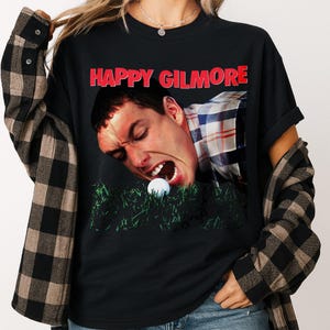 Happy Gilmore Retro T Shirt, Adam Sandler Happy Gilmore Vintage Bootleg Adam Sandler Golf Tribute Shirt, Adam Sandler Shirt, Golf Comedy
