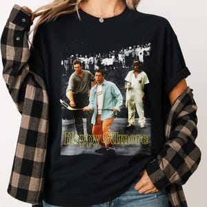 Happy Gilmore Retro T Shirt, Adam Sandler & Shooter McGavin, Happy Gilmore Vintage Adam Sandler Golf Tribute Shirt, Adam Sandler Shirt