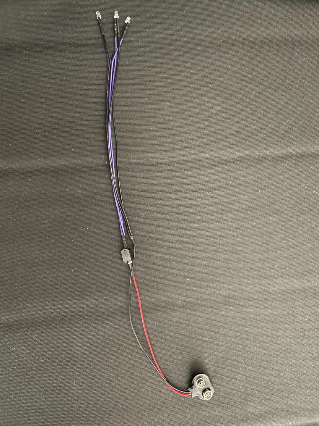Prewired Triple UV LED With On/off Switch and 9V Battery Connector ...