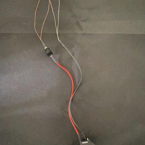 Prewired Double Micro LED Light Assembly with On/Off Switch & 3 Volt Connector