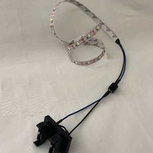LED String Light Battery Powered with ON/OFF Switch, 2 Ft