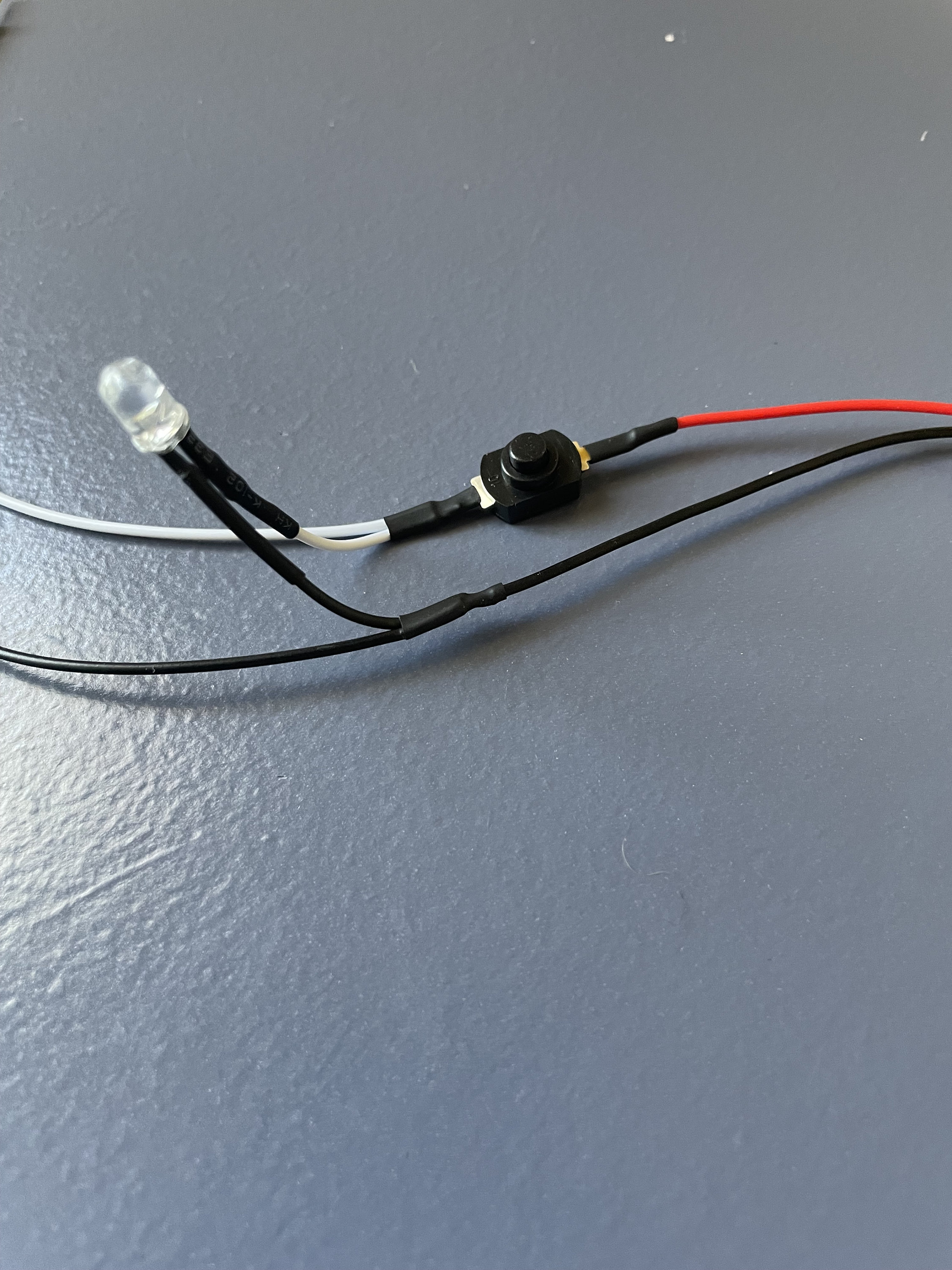 9 Volt Battery Snap Connector With On/off Push-button Switch & LED - Etsy