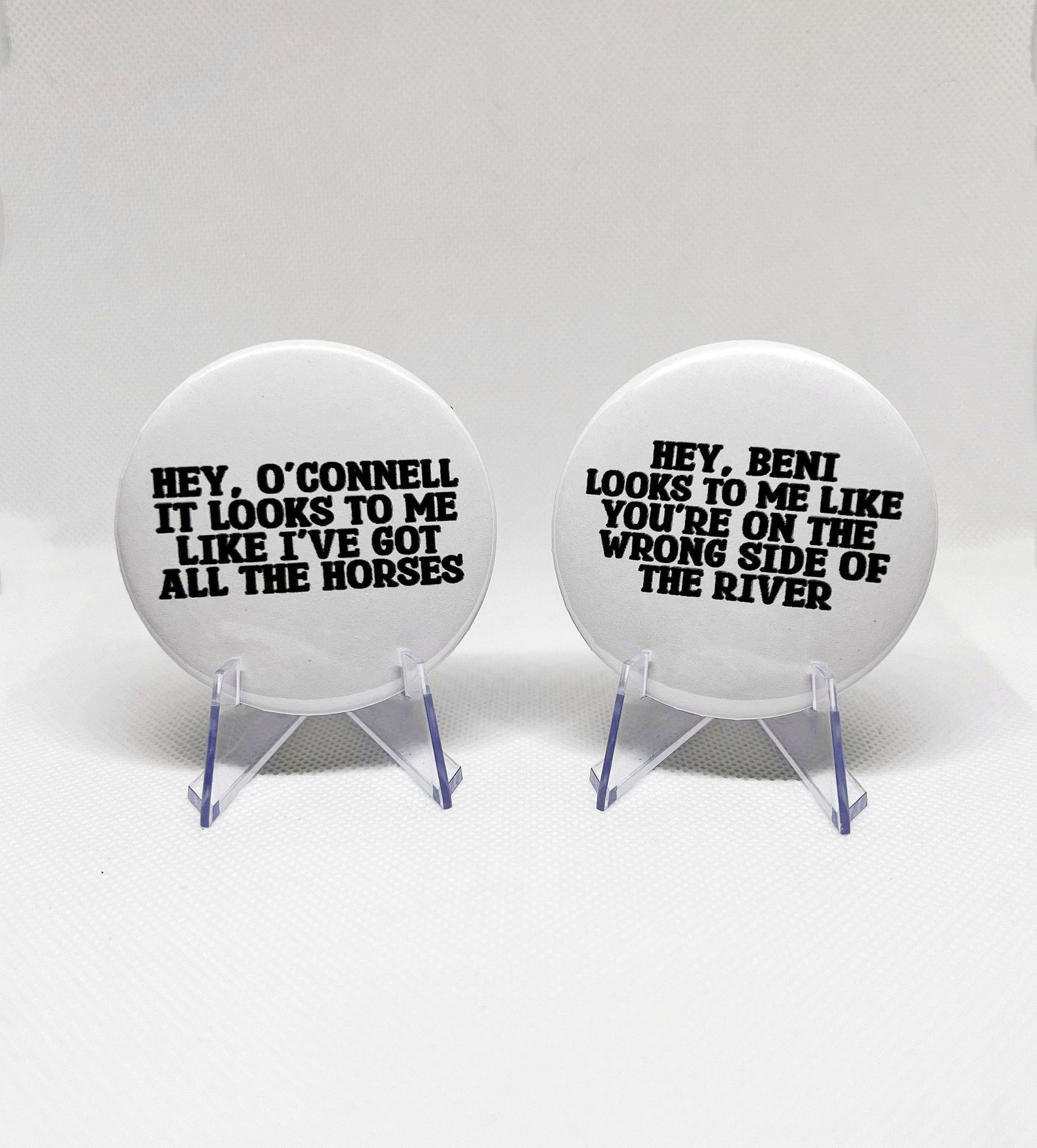 Hey, O'connell Hey, Beni Pinback Button Set 90s Movies Quotes - Etsy
