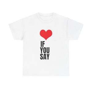 If You Say Enhypen Shirt - Etsy