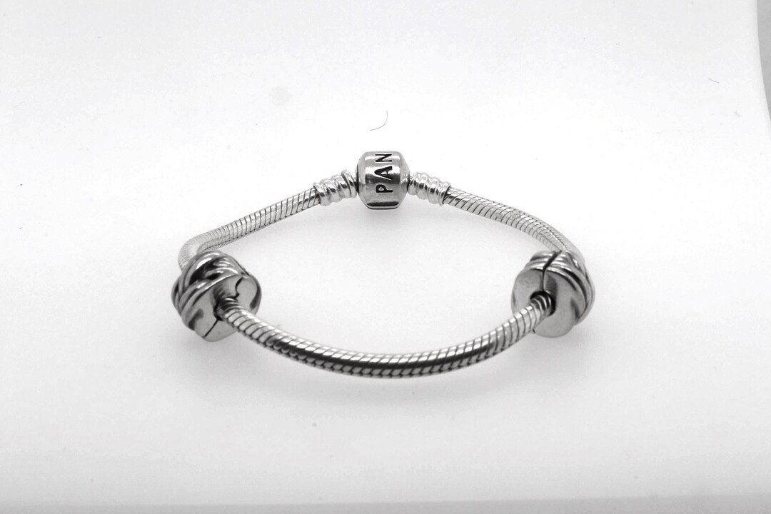 正規品 PANDORA ブレスレット（ストッパー付き）シルバー - Etsy 日本