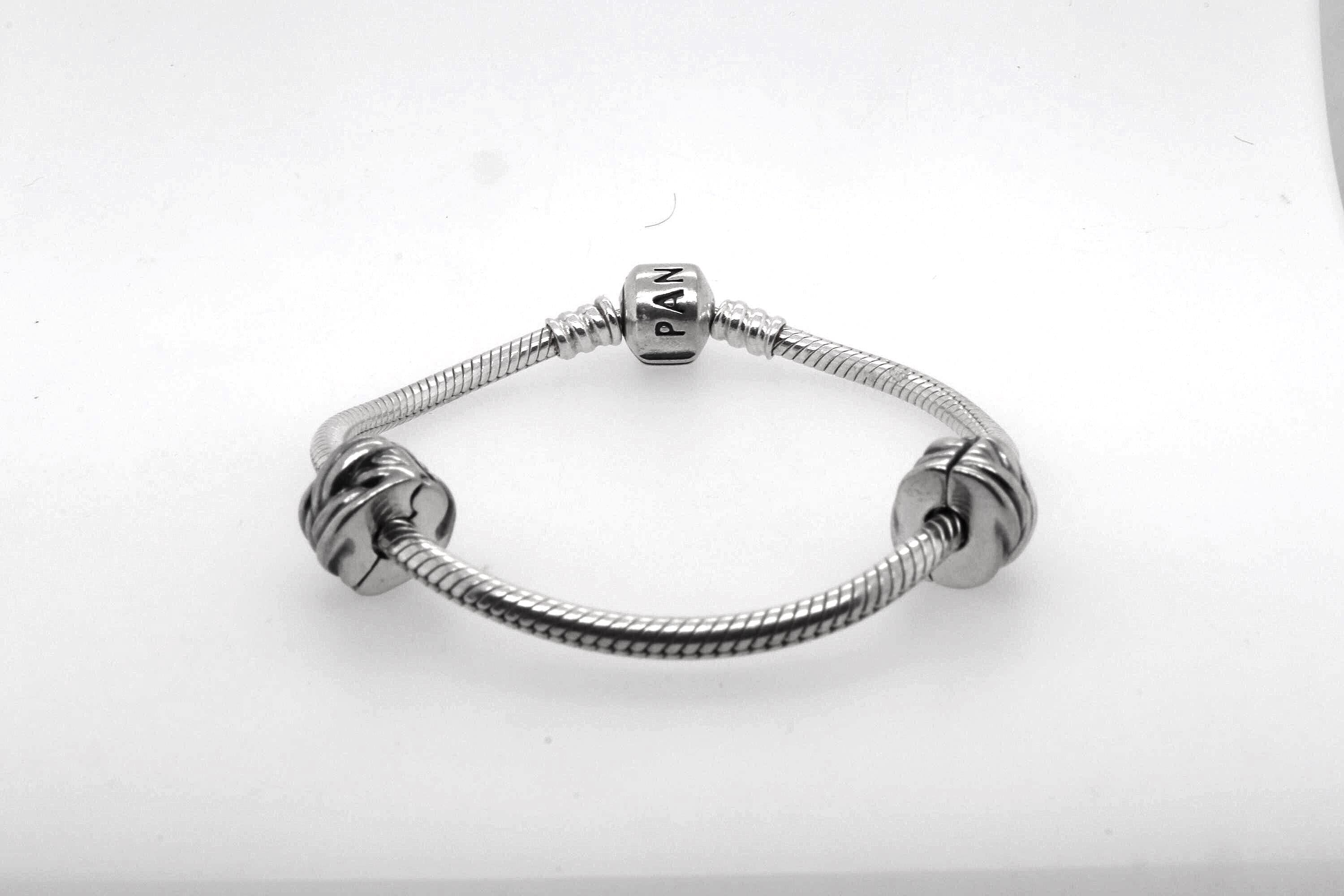 正規品 PANDORA ブレスレット（ストッパー付き）シルバー - Etsy 日本