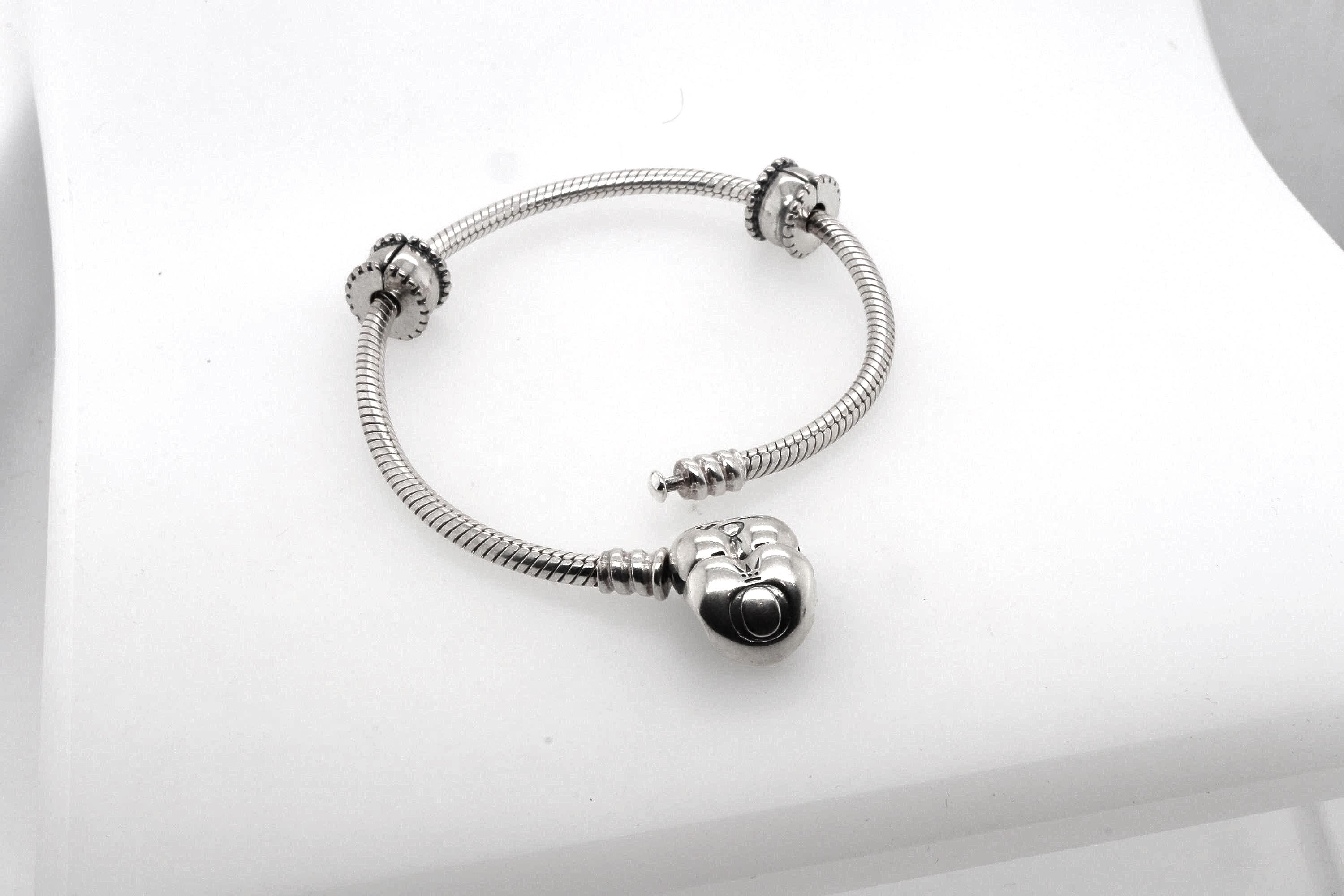 正規品 PANDORA ブレスレット（ストッパー付き）シルバー - Etsy 日本
