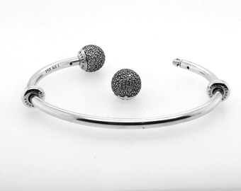 Pandora Moments Open Bangles - 4 Variations! - Etsy