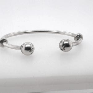 PANDORA ブレスレット ストッパー付き 正規品 PANDORA ブレスレット（ストッパー付き）シルバー - Etsy 日本