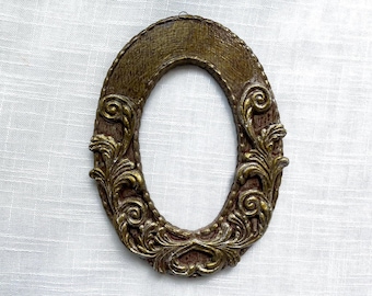 Vintage Antique  Frame - Painting - Victorian Decor - Art