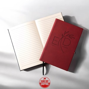 Personalisiertes Leder Journal, Abitur Geschenk, personalisiertes Monogramm Journal, Abitur Geschenk, Geschenk für sie, Notizbuch