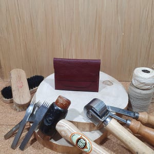 Porte-carte Compact Bordeaux - Hamran