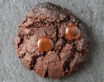 Chunky Double Chocolate Chip Cookie