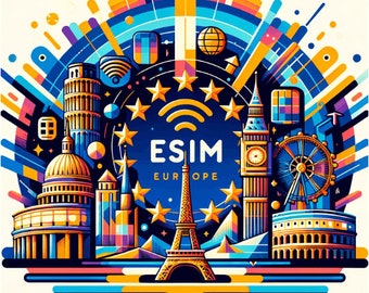 eSim Europe Unlimited Data for 15 days