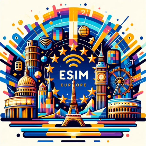 eSim Europe Unlimited Data for 15 days