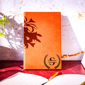 Personalized Leather Journal, Custom Journal, Engraved Leather Journal, Custom Leather Journal, Journals and Notebooks, Graduation Gift