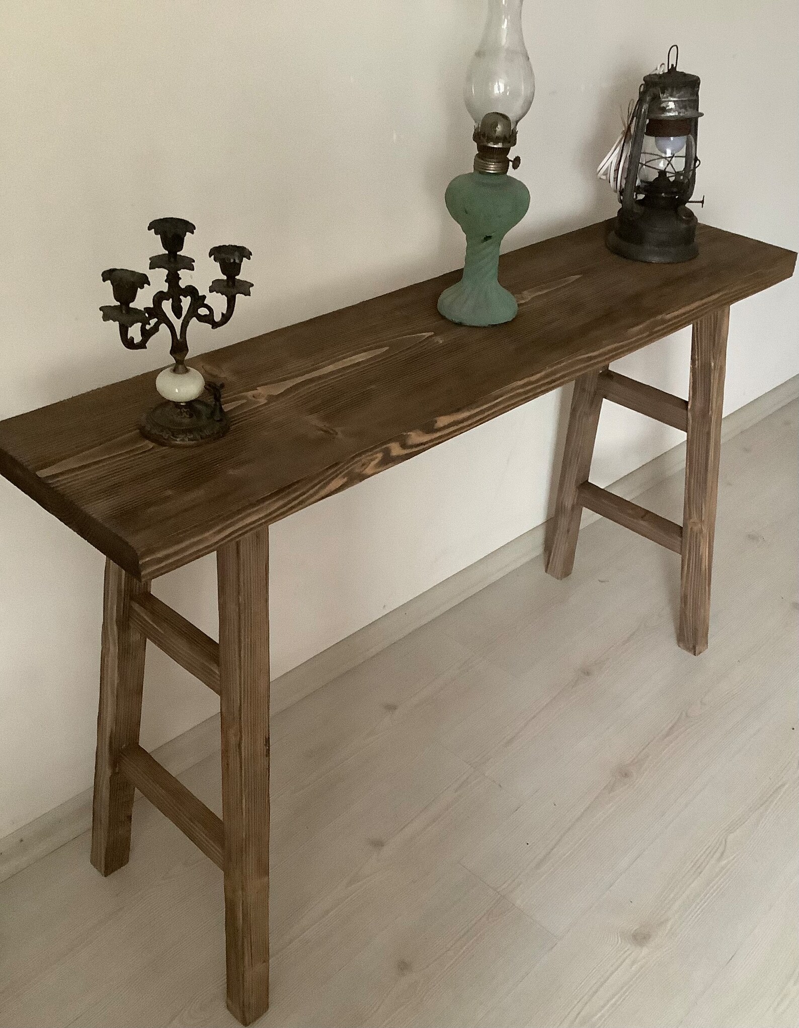 Rustic Custom Reclaimed Wood Console Table/wooden/entryway Table/farm ...