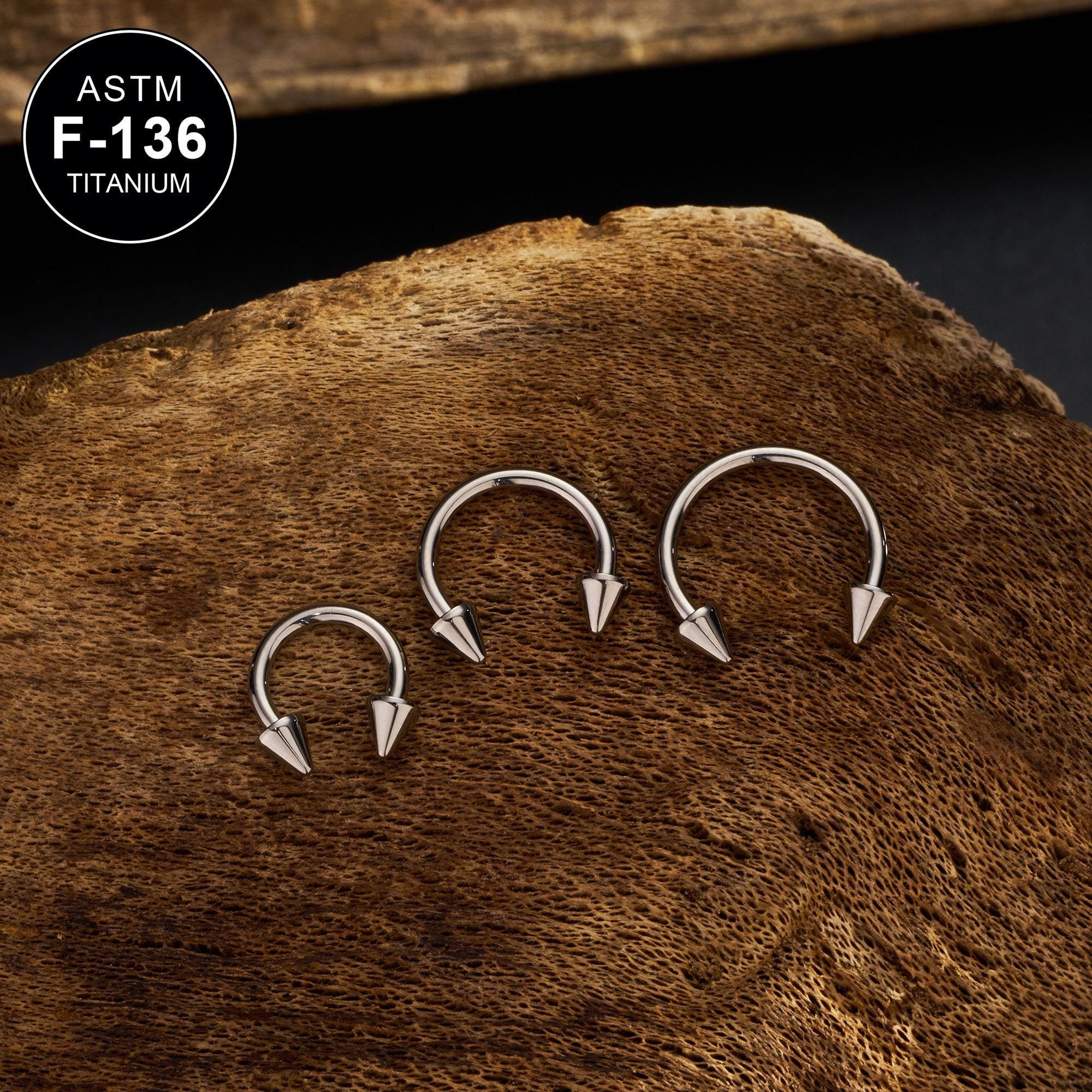 Orecchini A Ferro Di Cavallo In Argento 925 – Gioielli Unisex Ipoallergenici Con Finitura Ossidata, 7x7 Mm