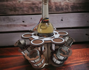 Dispenser for 6 shots with bottle V1 (Digital product)