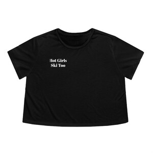 Hot Girls Ski-Crop Tee
