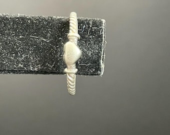 Vintage Sterling Silver Heart Ring