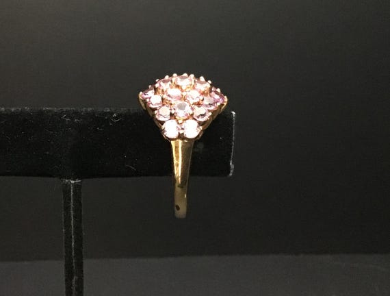 Vintage Sterling Silver and Real Sapphire Ring