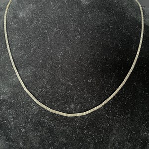 Vintage Silver Tone Avon Chain Necklace