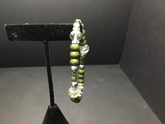 Two Vintage Stretch Bracelets - image 3