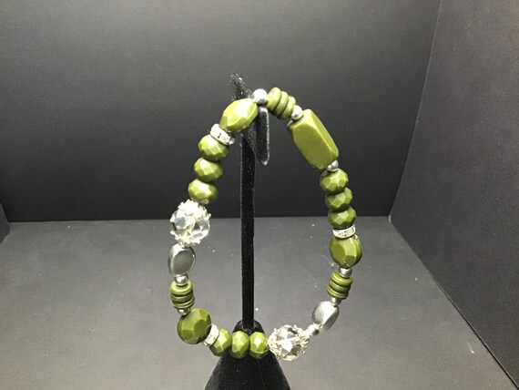 Two Vintage Stretch Bracelets - image 2