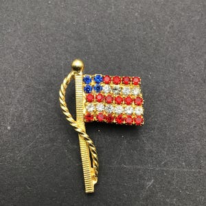 American Flag Pin used