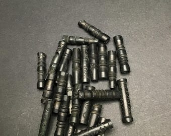Vintage Hand Carved Bone and Horn Beads