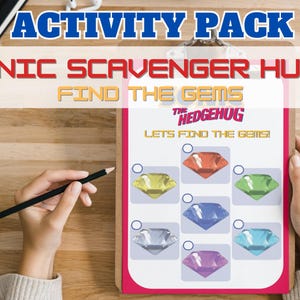 Pacchetto attività Sonic Gems Scavenger hunt