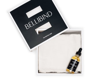 Postpartum buikwikkel | Bengkung Buikband Wrap | Premium non-GMO ongebleekte katoenen mousseline | Tweedaagse eersteklas levering 100% katoenen gaas