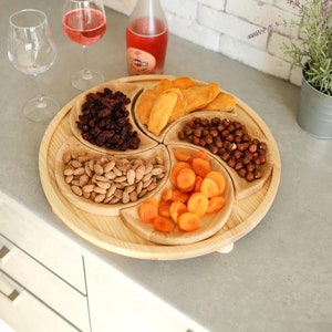 Personalized Charcuterie Board Gift for Him, Wooden Serving Platter, Personalized Gift, Snack Plate Decorative, Food Lover Gift