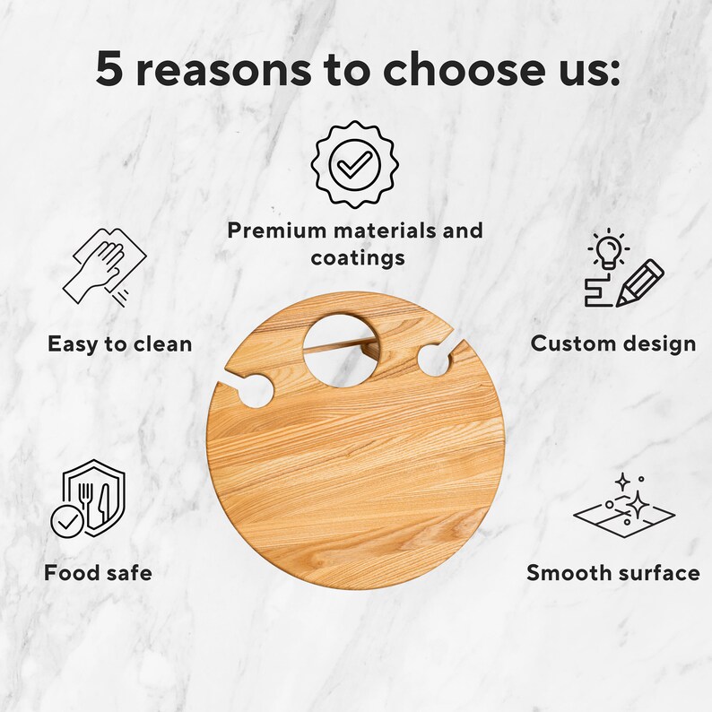 Wine Picnic Table Cheese Board Wooden Charcuterie Outdoor Entertaining