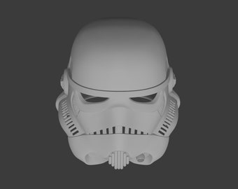 Fichiers STL Star Wars pour casque Stormtrooper pour impression 3D