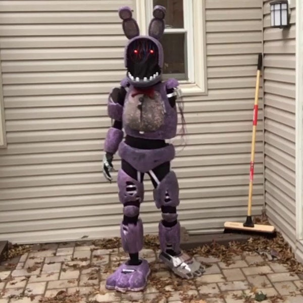 Withered Bonnie Five Night's at Freddys 2 Cosplay / Furry / Animatronic STL Files for 3D Printing or animation FNAF